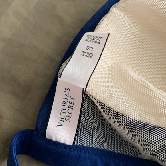 VS Lace Padded Bralette ✨✨ NWOT Navy - Picture 6 of 6